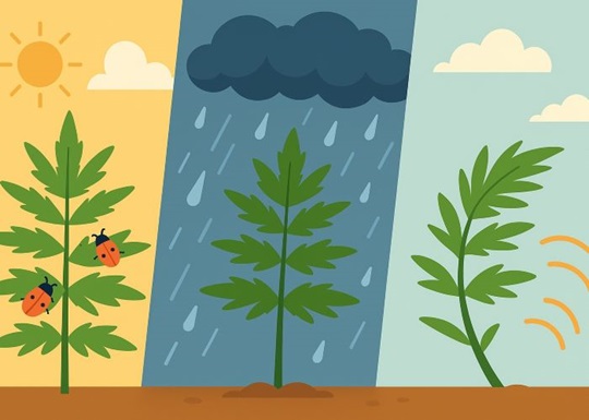 Как защитить каннабис от летней непогоды: гайд по реальной устойчивости